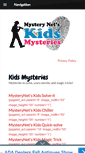 Mobile Screenshot of kids.mysterynet.com