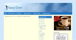 Desktop Screenshot of nancy-drew.mysterynet.com